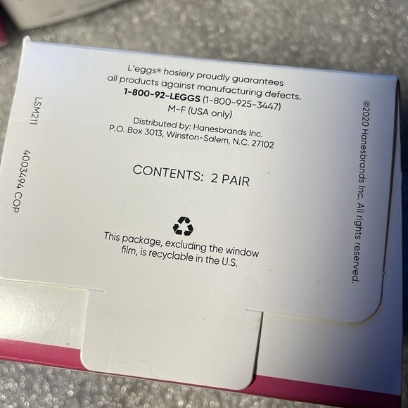 Lot 8 Pairs Black L’eggs Silken Mist Silky sheer Control top tights Pantyhose B - Picture 7 of 7